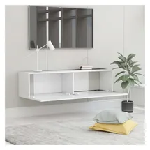 vidaXL TV-Schrank 120x30x30 cm Weiß Holzwerkstoff