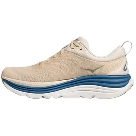 HOKA Gaviota 5 Herren Wide Beige / Blau 44