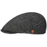 Mayser Flat Cap (1-St) Schirmmütze mit Schirm, Made in the EU schwarz 55 cm