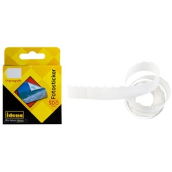 Idena Klebestreifen Idena 310099 – Fotosticker dauerhaft klebend in Box, 12 x 16 mm, 500 weiß