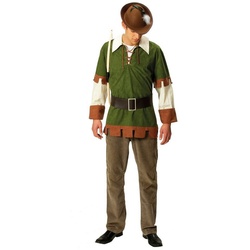 Rubie ́s Kostüm Robin of Sherwood Kostüm, Robin Hood im klassischen Look der Sagengestalt grün 58