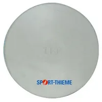 Sport-Thieme Übungsdiskus Gummi Leichtathletik Unisex grau 1 kg grau