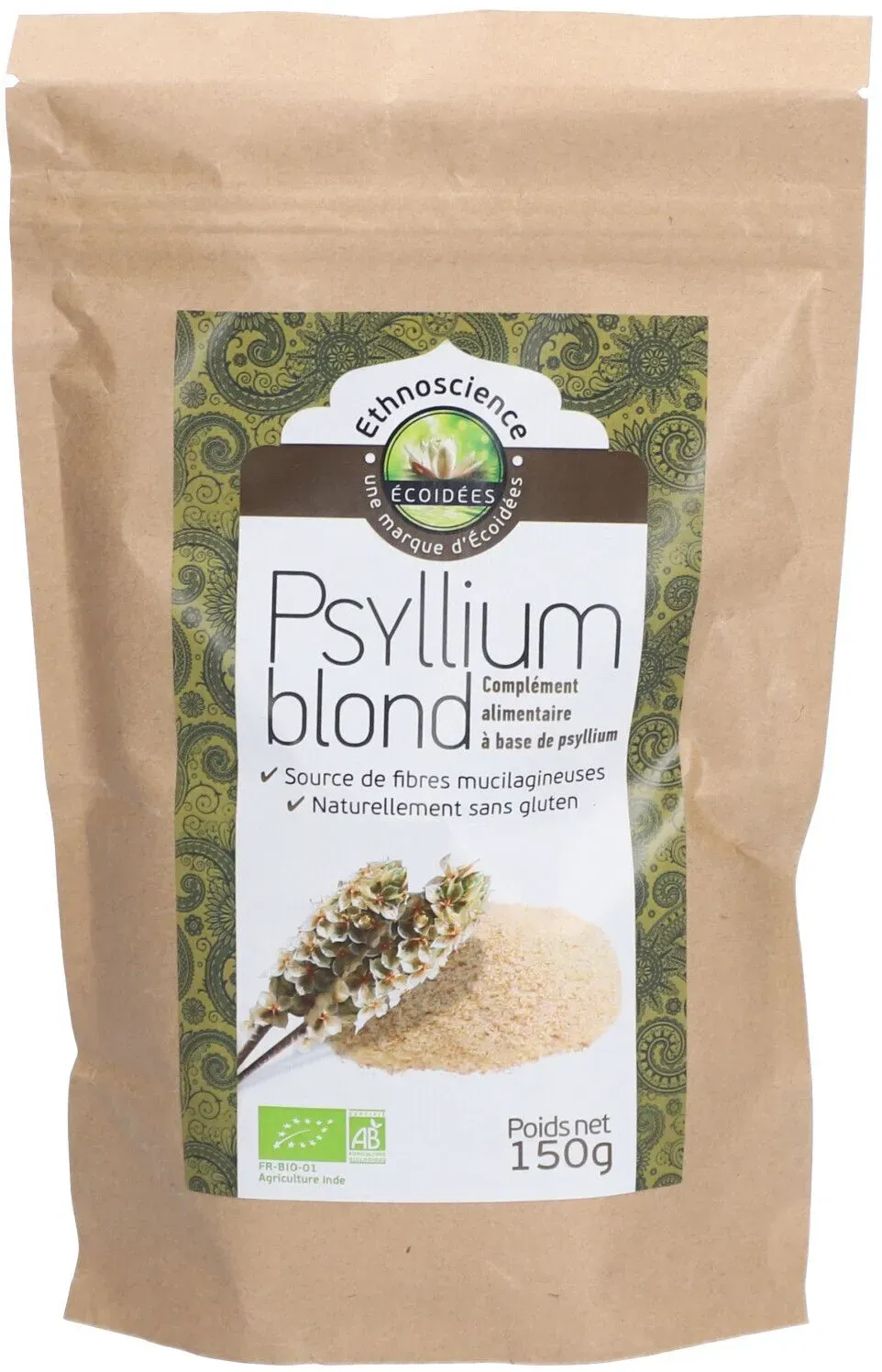 Ecoidees Flohsamen Blond PDR 150G