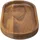 BUTLERS Ablageschale Badaccessoires Braun