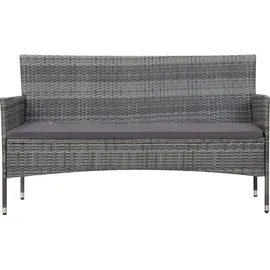 vidaXL Garten-Lounge-Set 5-tlg. grau