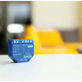 Shelly Plus 1 | Wlan & Bluetooth Smart Relais Schalter - 16A | Trockenkontakt | Lichtschalter | Hausautomation | Kompatibel mit Alexa & Google Home | iOS Android App | Kein Hub erforderlich