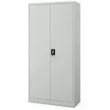Jan Nowak Aktenschrank 90 x 40 x 185 cm Grau