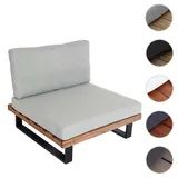 Mendler HWC-H54 Lounge-Sessel 59 x 59 x 108 cm hellbraun