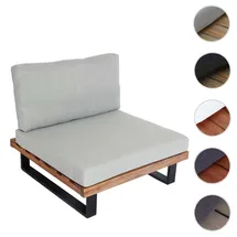 Mendler HWC-H54 Lounge-Sessel 59 x 59 x 108 cm hellbraun