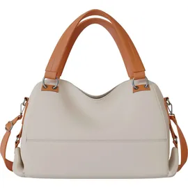 KMISSO 30669 Shopper Veganes Leder Beige/Brown