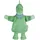 Sterntaler 3622423 Kinder Handpuppe Dino Rexi steingrün