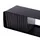 DESIGN DELIGHTS CD-Regal 80 x 14 x 15 cm Schwarz