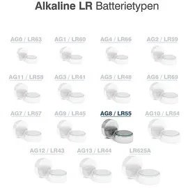 Camelion AG8 Knopfzelle 42 mAh 10 St.