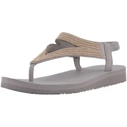 Skechers  Zehentrenner Sandaletten MEDITATION - VIBRANT GLOW 119776 TPE  in Gold, 36