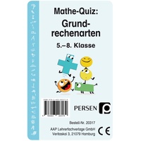 Persen Verlag in der AAP Lehrerwelt Mathe-Quiz: Grundrechenarten (Kartenspiel)