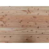 Europäische Lärche Terrassendielen, 27x143 mm, KD, grob/fein