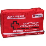 Leina-Werke 11056 KFZ-Verbandtasche Compact mit Warnweste Ecoline ohne Klett, Rot/Schwarz/Weiß