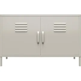 dorel home furnishings Schrank mit 2 Türen 0 x 0 x 0 cm grau / grau matt