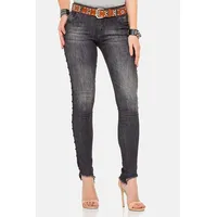 Cipo & Baxx Jeans in schwarz | Gr.: W29/L32