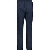 CMP Woman Pant Rain With Lining AND Full Lenght Side Zips black blue