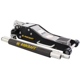 RODCRAFT Wagenheber Aluminium 2 Tonnen schwarz-Silber