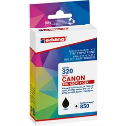 edding Tintenpatrone ersetzt Canon PGI-550 black (Text)