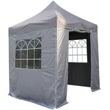 All Seasons Gazebos, 2 x 2 m robuster, vollständig wasserdicht, PVC-beschichtet, Premium-Pop-Up-Pavillon mit 4 x 100% Wasserdichten Seitenteilen (gleiche Qualität wie das Dach)