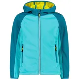 CMP KID G Jacket FIX Hood, Acqua, 128