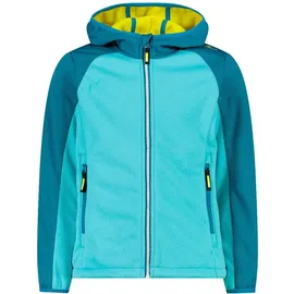 CMP KID G Jacket FIX Hood, Acqua, 128