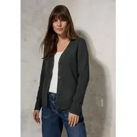 Cecil Damen Cardigan mit Rippen-Struktur - XXL