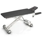 hwk therapieliegen Elektrische Therapieliege ""Solid E4"", 65 cm, Anthrazit, Weiß