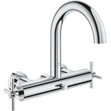 Grohe Atrio Wannen-Zweigriff-Armatur 25268000 1/2", chrom