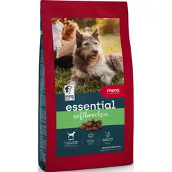 mera Essential Soft Brocken Trockenfutter | Besonders leicht zu kauen | Qualitätsnahrung für Hunde | Hundefutter | Für normal aktive Hunde 12.5 kg