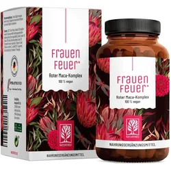 Roter Maca Komplex - FRAUENFEUER - 120 vegane Kapseln - NATURTREU® 120 St