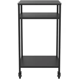 cozze Grilltisch 60 x 60 x 110 cm Stahl schwarz