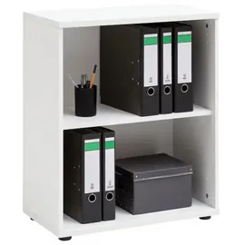 MÖBELPARTNER Tiger Aktenregal 77 x 65 x 34 cm Weiß