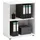 MÖBELPARTNER Tiger Aktenregal 77 x 65 x 34 cm Weiß