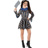 Funidelia | HorrorClown Kostüm für Damen Clowns, Killer Clown, Halloween, Horror - Kostüm für Erwachsene & Verkleidung für Partys, Karneval & Halloween - Größe L - Granatfarben