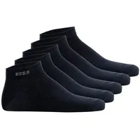 Boss Uni 10244663 01 Kurze Socken 5 Paare Dark Blue 39-42