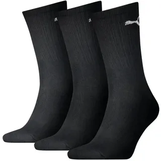 Puma Sport Crew 3er Pack black 43-46