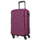 suitline Handgepäck Koffer 4-Rollen Cabin 55 cm / 34 l magenta