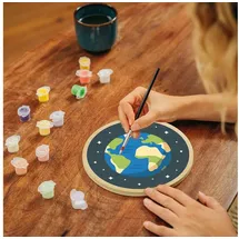 Ravensburger CreArt, Malen nach Zahlen Wooden - Tag und Nacht