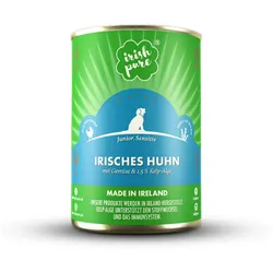 Hunde Nassfutter Irisches Huhn mit Gemüse & Kelp-Alge Junior