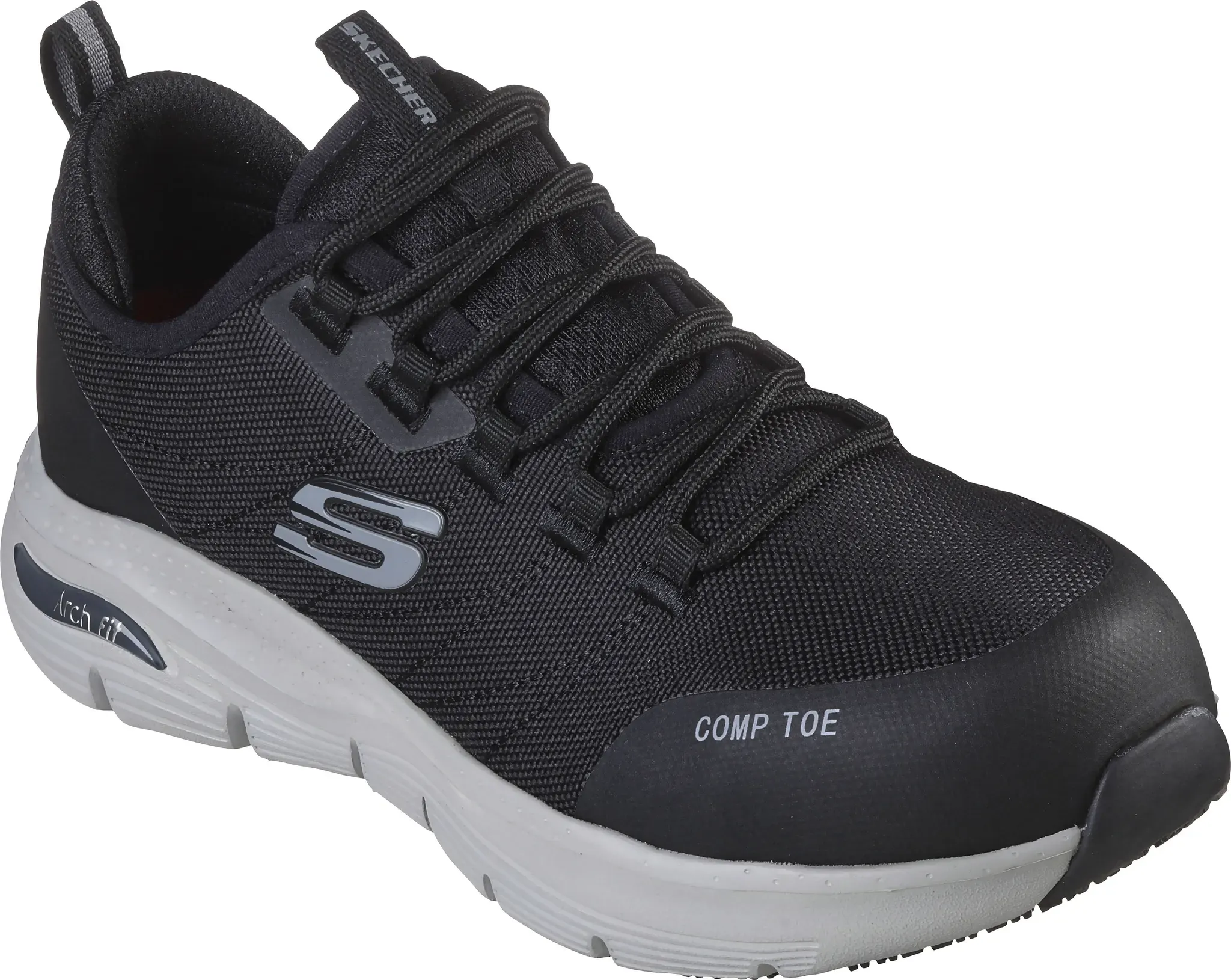 Skechers Sicherheitsschuh »ARCH FIT SR-EBINAL«, S3 ESD, leicht und sportlich, durchtrittsicher Skechers schwarz 40