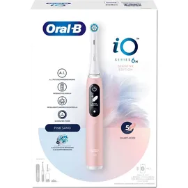 Oral-B iO Series 6 pink sand + Reiseetui + Aufsteckbürste 2 St.