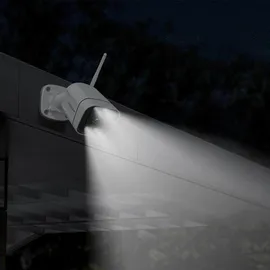 Foscam V5P 5 MP Dual-Band WLAN Überwachungskamera Weiß