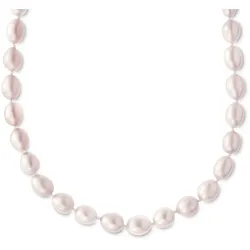 Tchibo - 925 Silber Collier Süßwasserzuchtperlen - silber