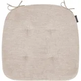 Magma Stuhlkissen Alfa 41x41x3,5 cm | beige - beige