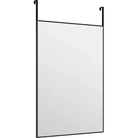vidaXL Türspiegel Schwarz 40x60 cm Glas und Aluminium