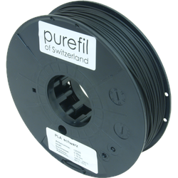 Purefil Filament (PLA, 1.75 mm, 350 g, Schwarz), 3D Filament, Schwarz